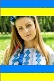 Ukrainian girl in her traditional dress
