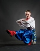young Ukrainian cossack