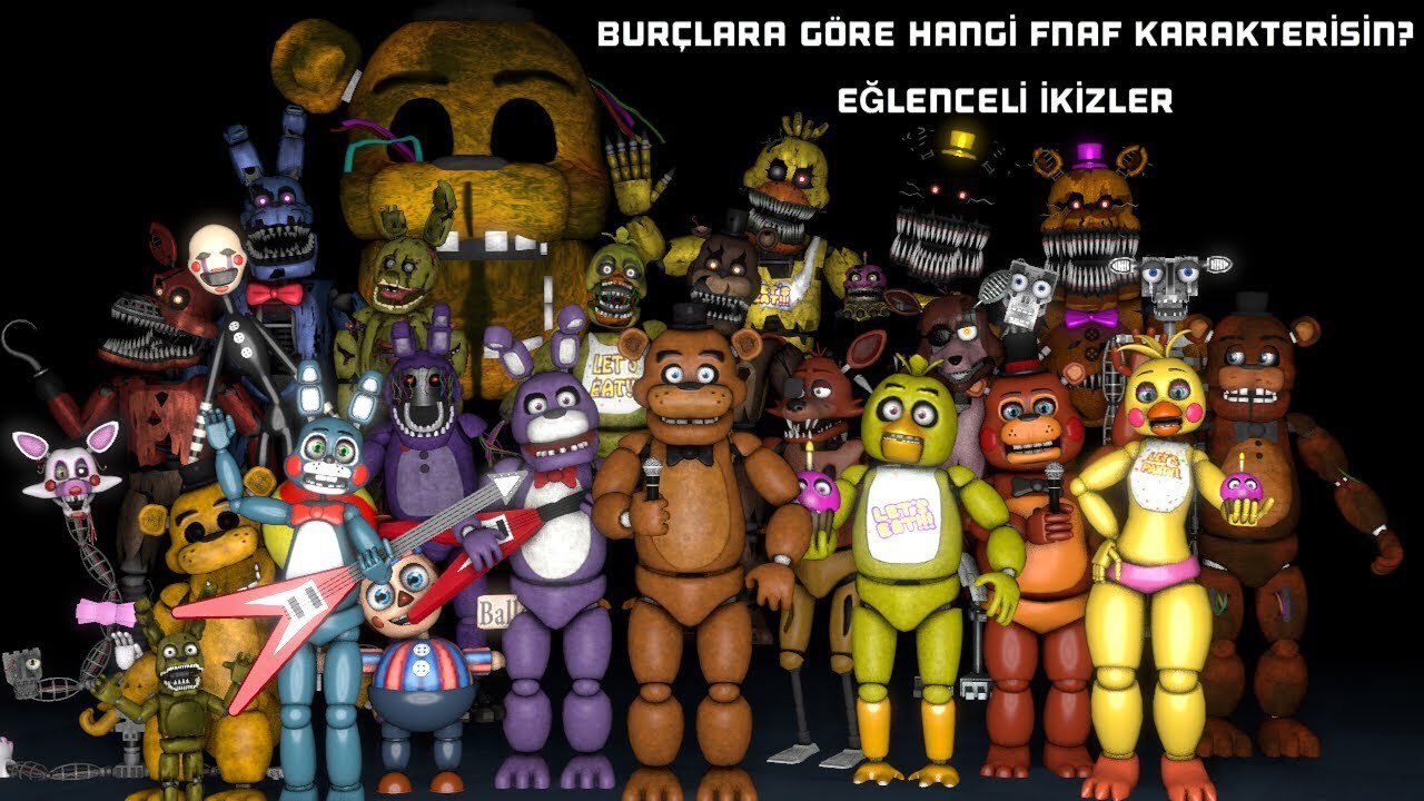 Hangi Fnaf Karakterisin