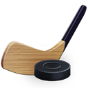 Send Hockey Stick with Puck