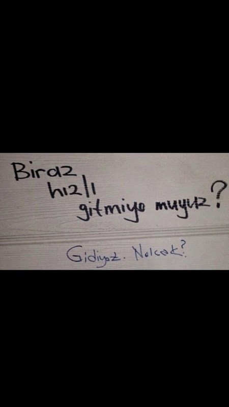 GİTMİYO