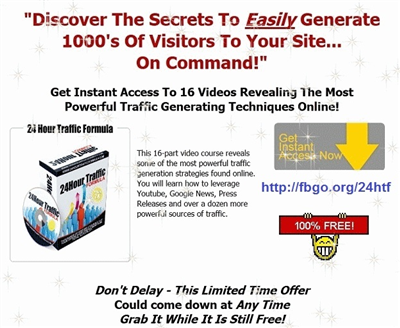 Free 24Hours Traffic Formula