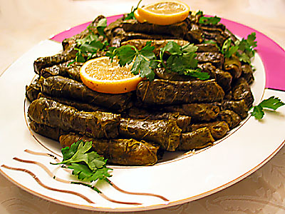 zeytinyağlı yaprak sarması