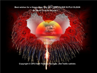 Best wishes for a Happy New Year