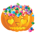 Pumpkin Pail Heart