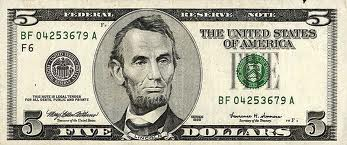 5 dollar bill