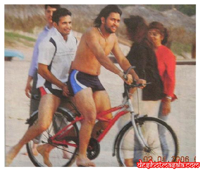 Naked Gun Dhoni