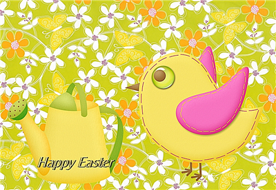 easter chick