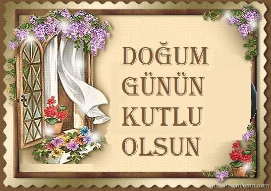 Doğum Günün Kutlu Olsun