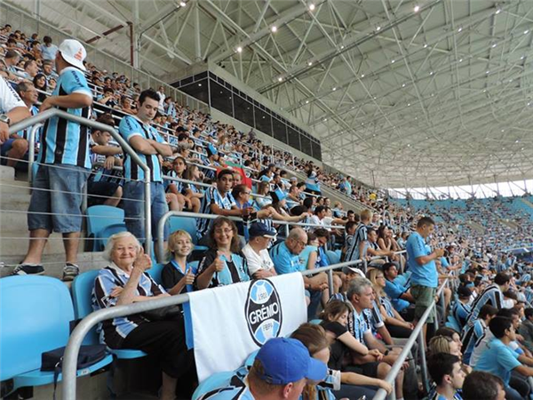 Bisavó Na Arena Do Grêmio