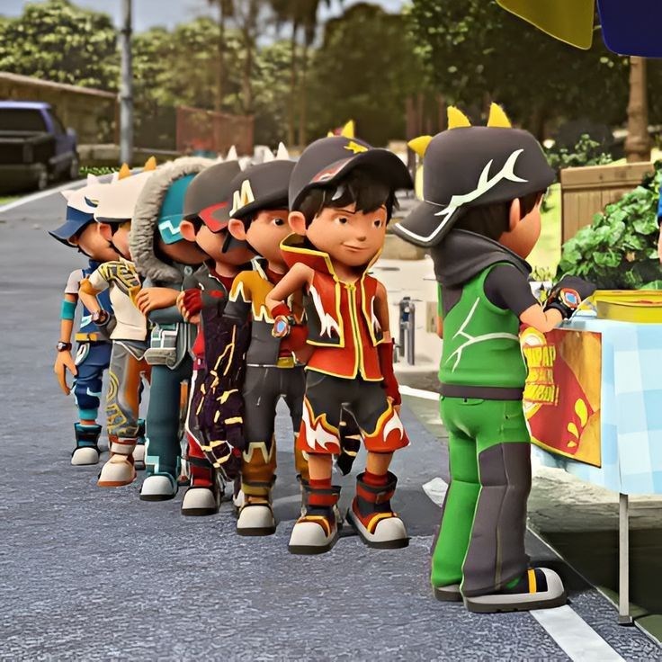 Siapa Boboiboy yang paling percaya diri?