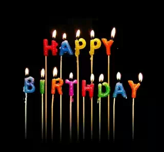 Happy Birthday Candles