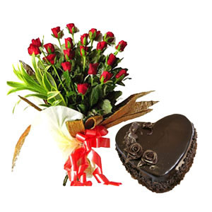 sekuntum bunga & coklat