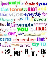 i love you so S M I L E! xxx