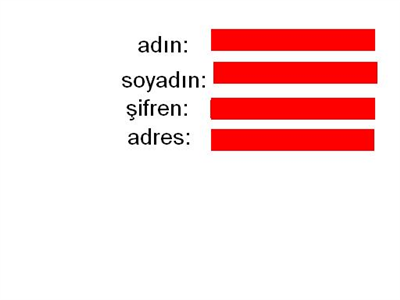 üye girişi