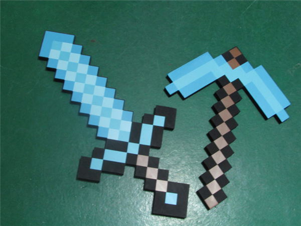 Minecraft Kılıç Ve Kazma