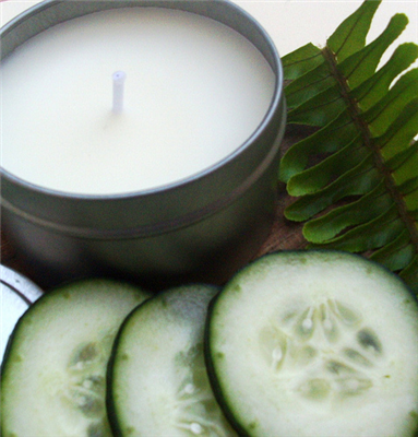 Cucumber Candle