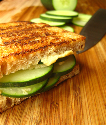 Cucumber Toasted Sammich