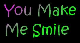 You make me smile