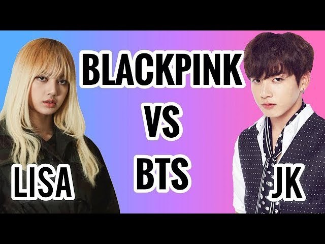 اختبار لو خيروك نسخة بتس و بلاكبينك 🇰🇷🦋😘❤️💜💜🖤