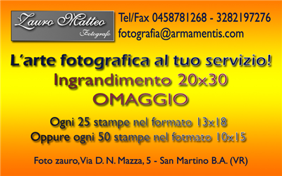 Stampa 20x30 omaggio