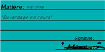 Je Te Mets Un Mot Dans Ton Carnet
