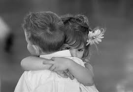 kid hug