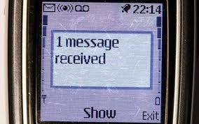 Text message-Hi