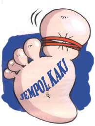 JEMPOL KAKI UNTUK STATUS ANDA