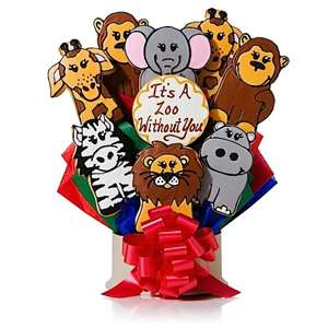 a basket of Miss You Cookies