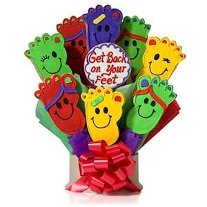 a basket of Get Well Soon Cookies