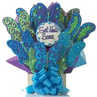 a basket of Get Well Soon Cookies