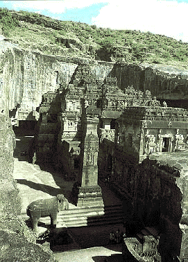 Caves at Ellora,india