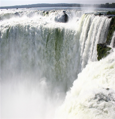 The Iguazu Waterfalls, Argentina-Brazil Border