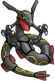 a dark raquaza