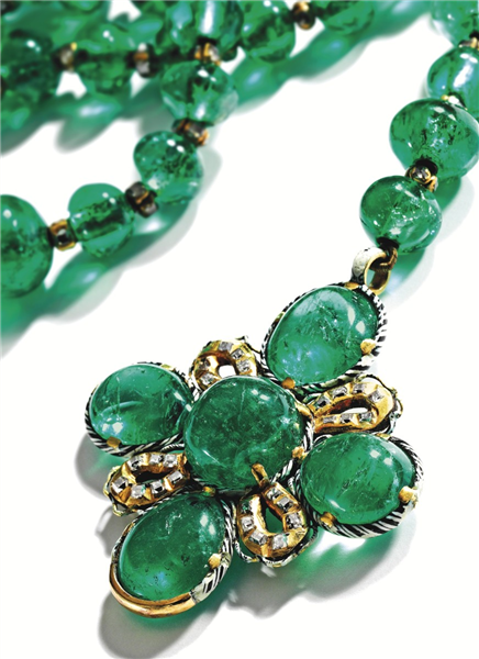 Emerald necklace