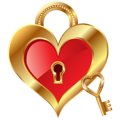 Lock heart