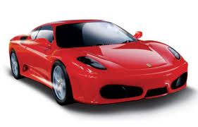 Cherry Red Ferrari