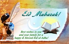 Eid AL-ADHA Mubarak