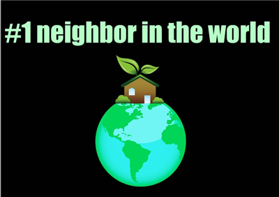 #1 neighbor in the world!
