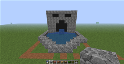 a creeper fountain