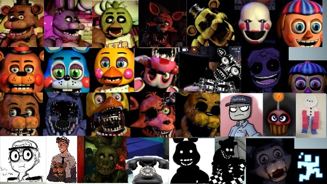 Que Personaje Fnaf 1 Y 2 Eres