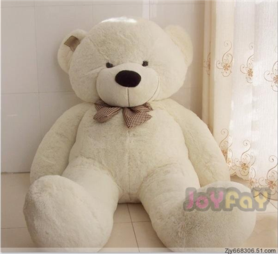 BIG White Teddy Bear