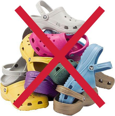 Crocs piratas