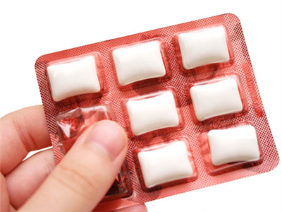 Chicle masca testa