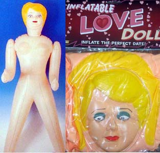 Muñeca inflable