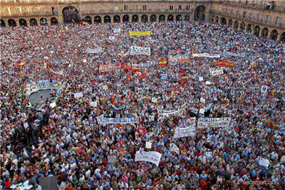 Manifestación acarreada