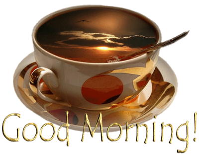 Good morning coffee