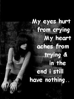 it hurts