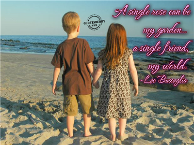 all friends..